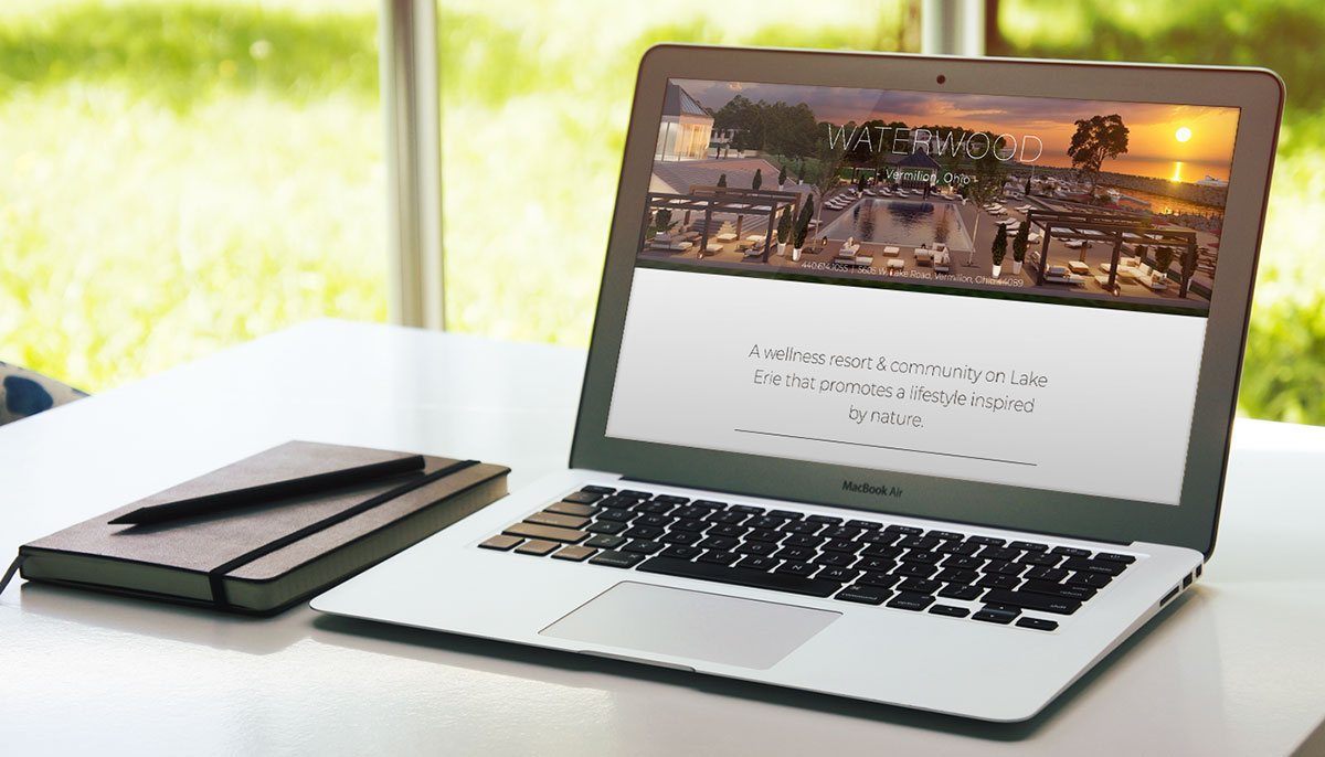 Waterwood Resort website design